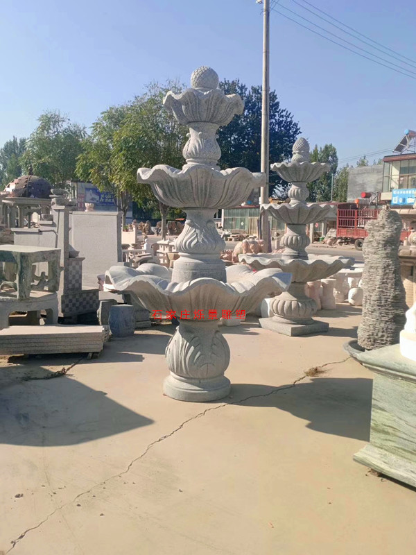 園林景觀石雕噴泉,噴泉雕塑,花崗巖噴泉